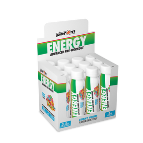 Per4m Energy Pre Workout Shot - Gummy Worms - 12x100ml