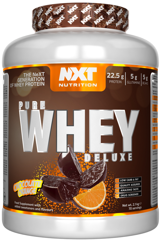 NXT Nutrition Pure Whey Deluxe - Chocolate Orange - 2.1kg