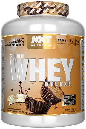 NXT Nutrition Pure Whey Deluxe - Choco Peanut Butter Cups - 2.1kg