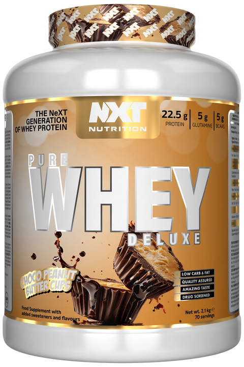 NXT Nutrition Pure Whey Deluxe - Choco Peanut Butter Cups - 2.1kg