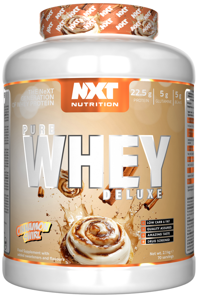 NXT Nutrition Pure Whey Deluxe - Cinnamon Swirl - 510g