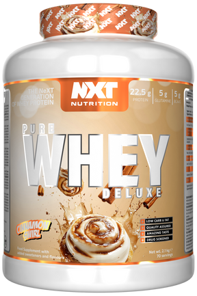 NXT Nutrition Pure Whey Deluxe - Cinnamon Swirl - 2.1kg