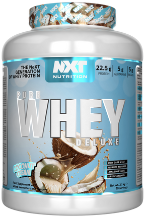 NXT Nutrition Pure Whey Deluxe - Coconut Cream - 510g