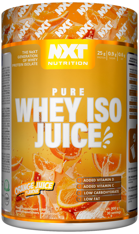 NXT Nutrition Pure Whey ISO Juice - Apple & Blackcurrant Squash - 900g