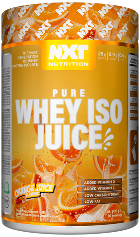 NXT Nutrition Pure Whey ISO Juice - Orange Juice - 900g