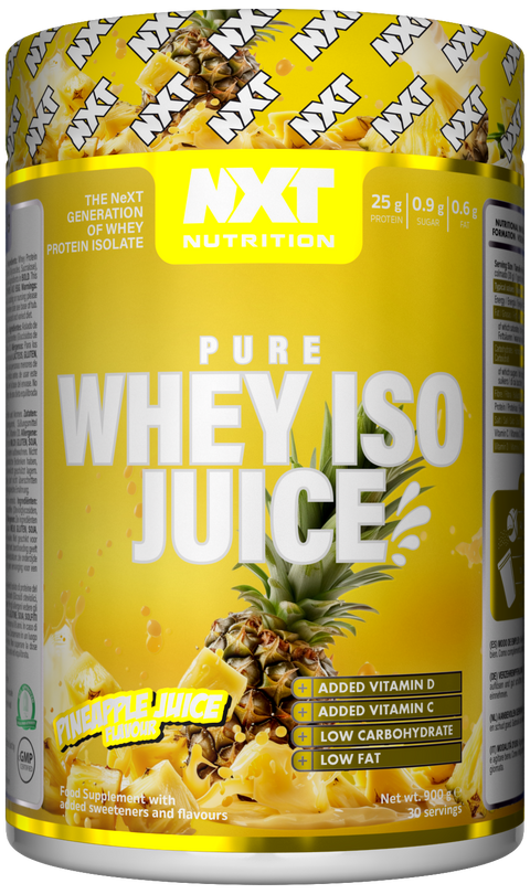 NXT Nutrition Pure Whey ISO Juice - Pineapple Juice - 900g