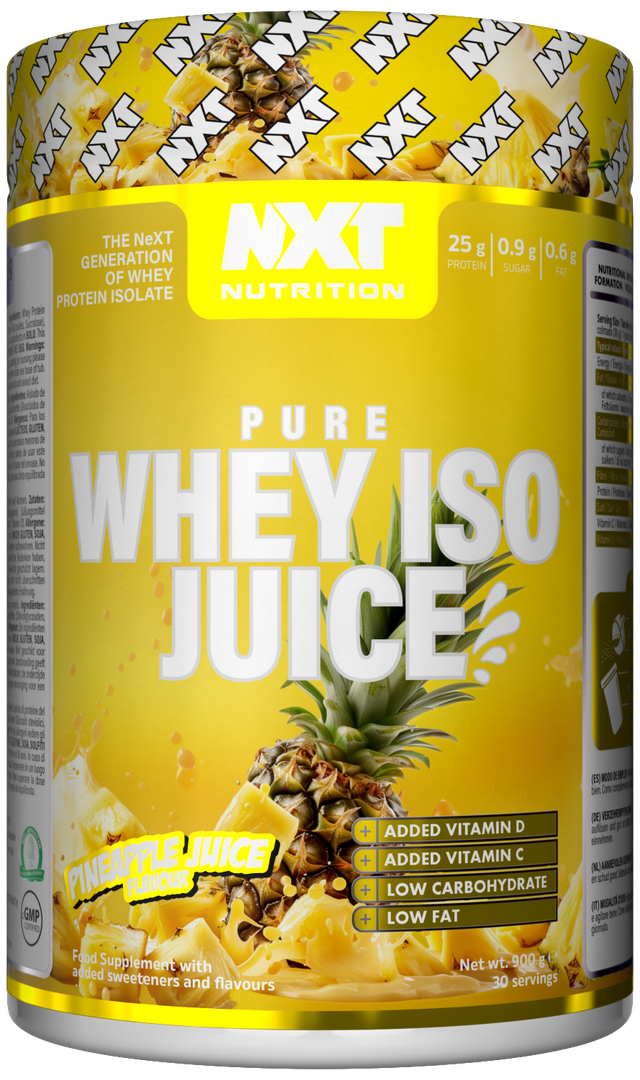 NXT Nutrition Pure Whey ISO Juice - Pineapple Juice - 900g