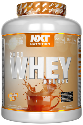 NXT Nutrition Pure Whey Deluxe - Karak Chai - 510g