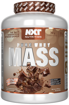NXT Nutrition NXT Pure Whey Mass - Chocolate Milkshake - 3.18kg