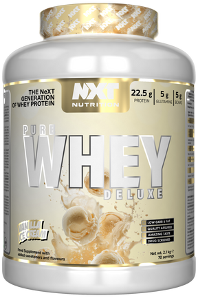 NXT Nutrition Pure Whey Deluxe - Vanilla Ice Cream - 510g