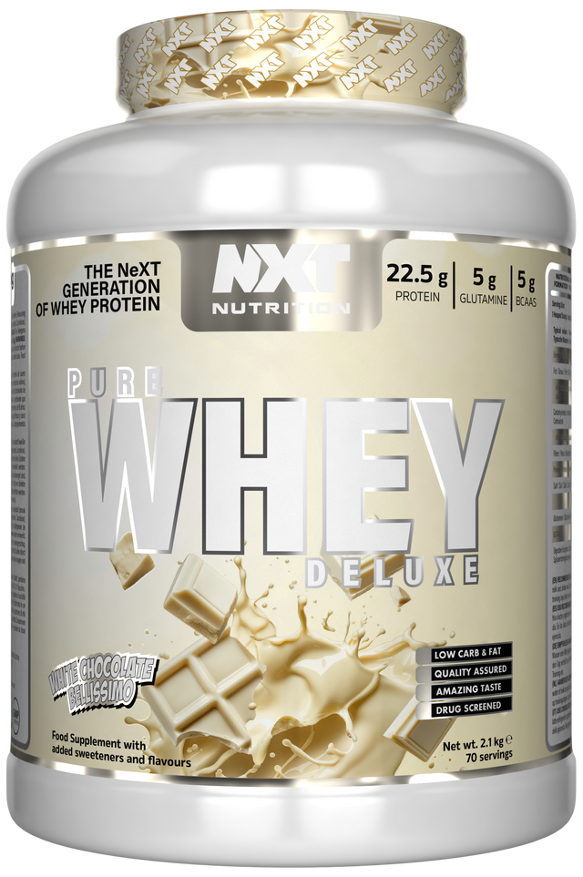 NXT Nutrition Pure Whey Deluxe - Double Choc Brownie - 2.1kg
