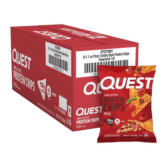 Quest Nutrition Protein Chips - Pizza - 8x32g