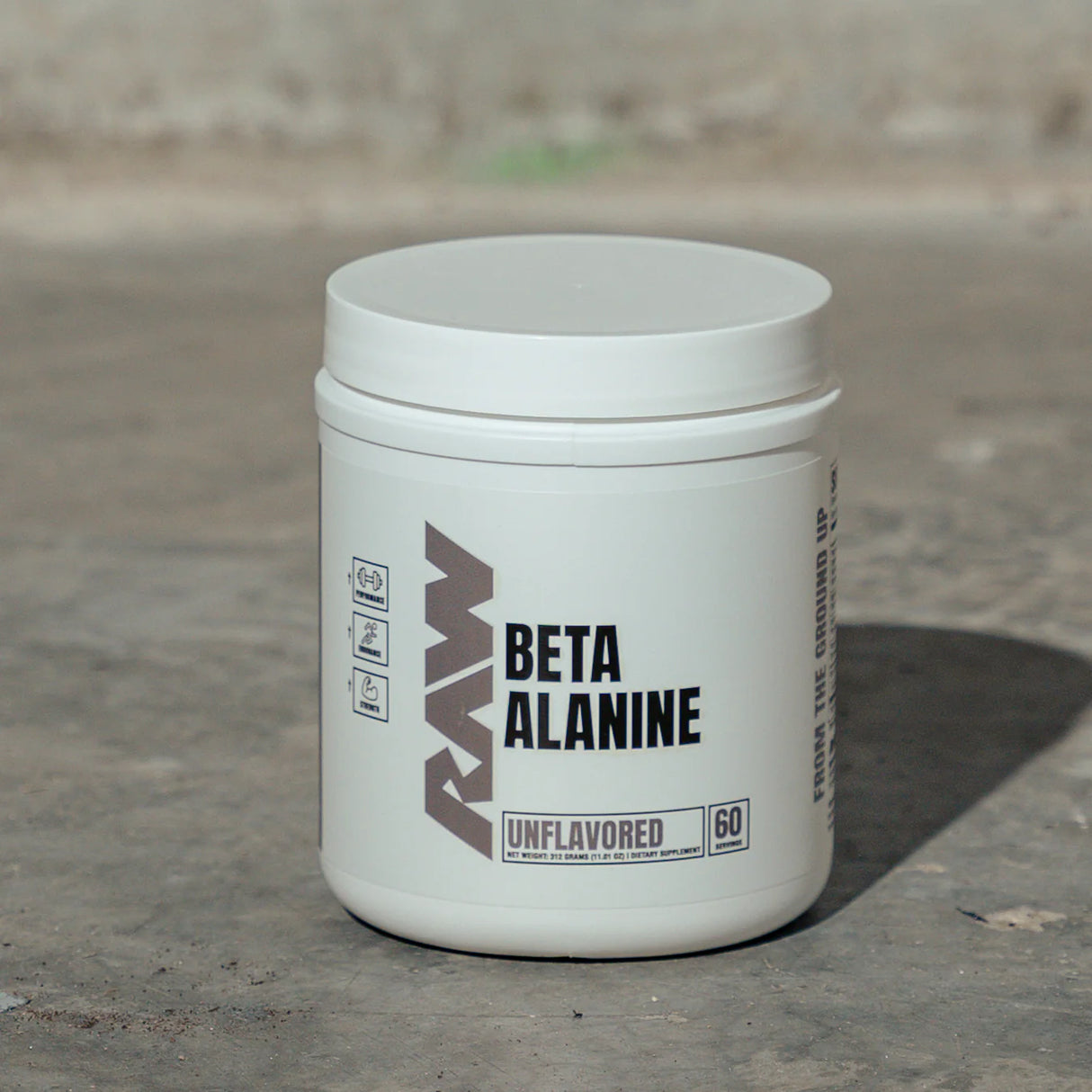 Raw Nutrition  Beta Alanine - 312 grams - GymStack