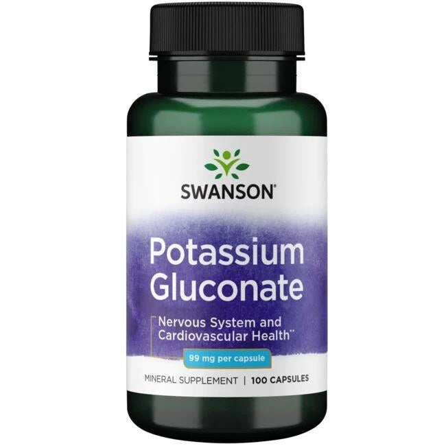 Swanson Potassium Gluconate - GymStack