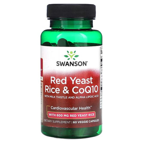 Swanson Red Yeast Rice & CoQ10 - GymStack