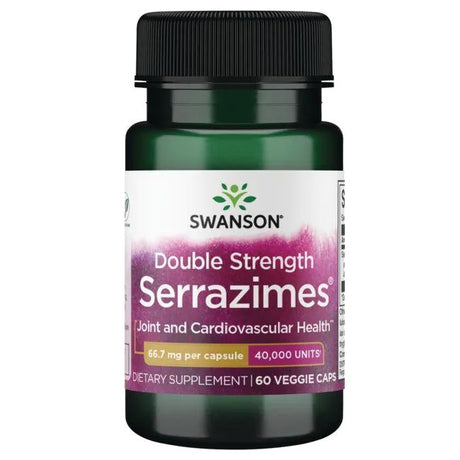Swanson Double Strength Serrazimes - GymStack