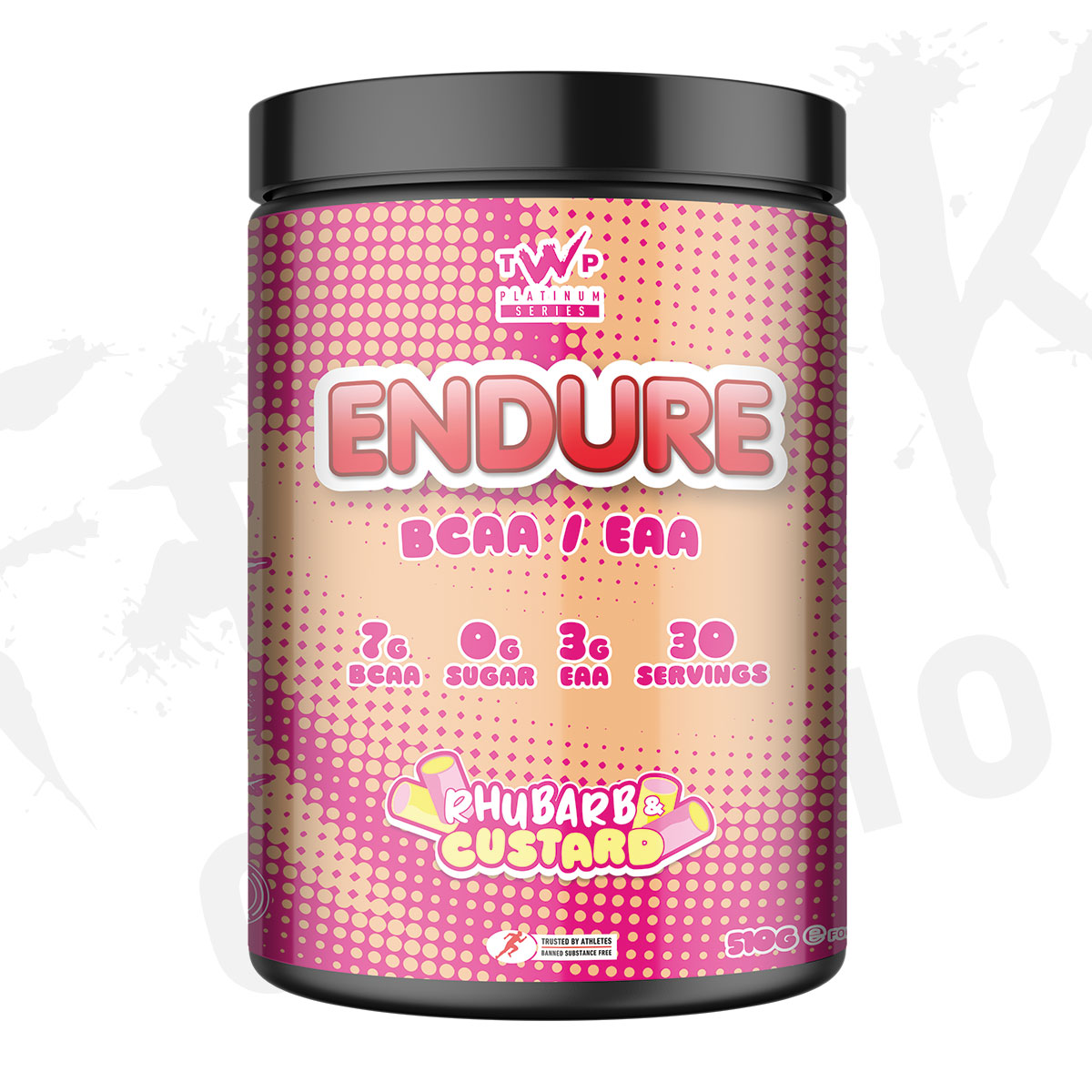 TWP Endure - Rhubarb & Custard - 510g