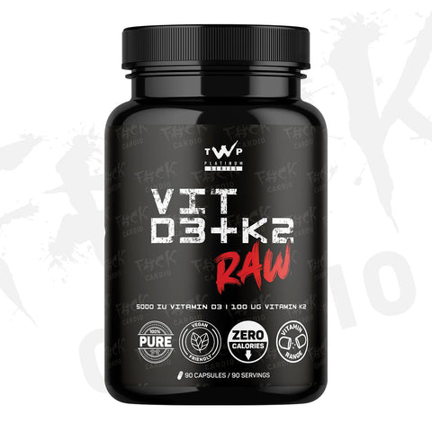 TWP VIT D3 + K2 RAW - N/A - 90 Caps