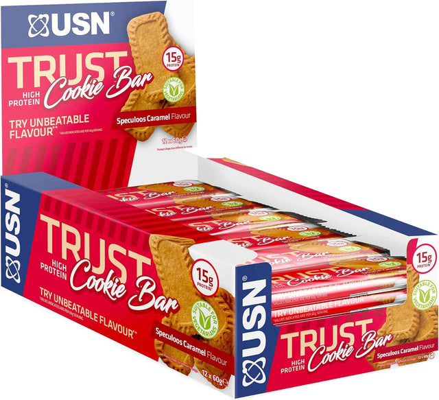 USN Trust Cookie Bar 12x60g - GymStack